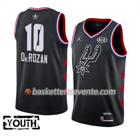 Maillot Basket San Antonio Spurs DeMar DeRozan 10 2019 All-Star Jordan Brand Noir Swingman - Enfant